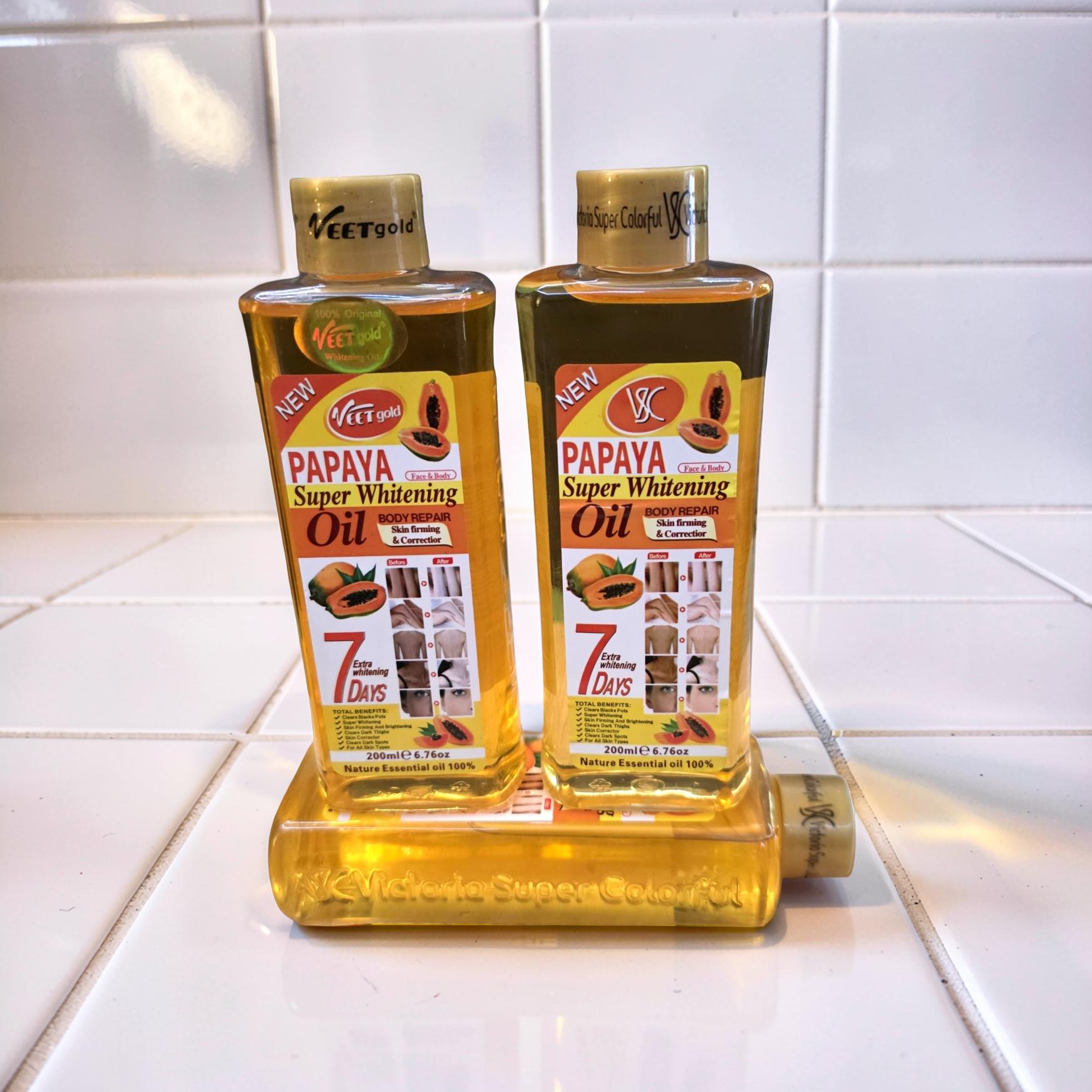 Papaya super whitening Oil